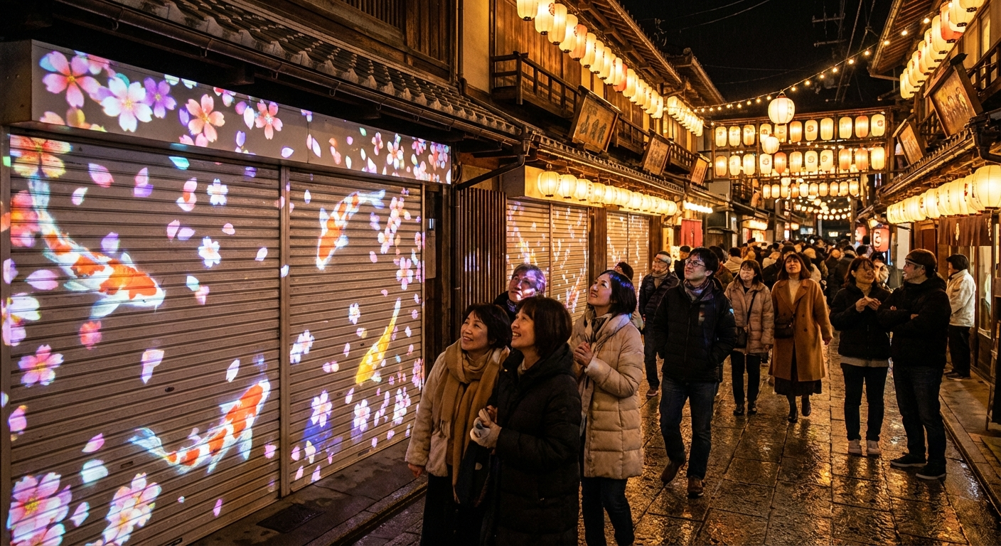 商店街シャッター